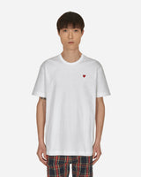 Comme Des Garçons Play Mens Play White T-Shirts Shortsleeve P1T304 2