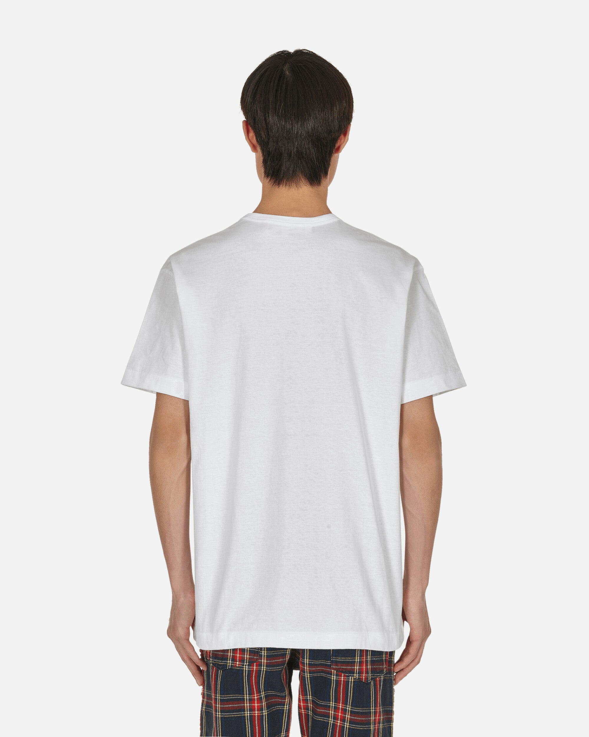 Comme Des Garçons Play Mens Play White T-Shirts Shortsleeve P1T304 2