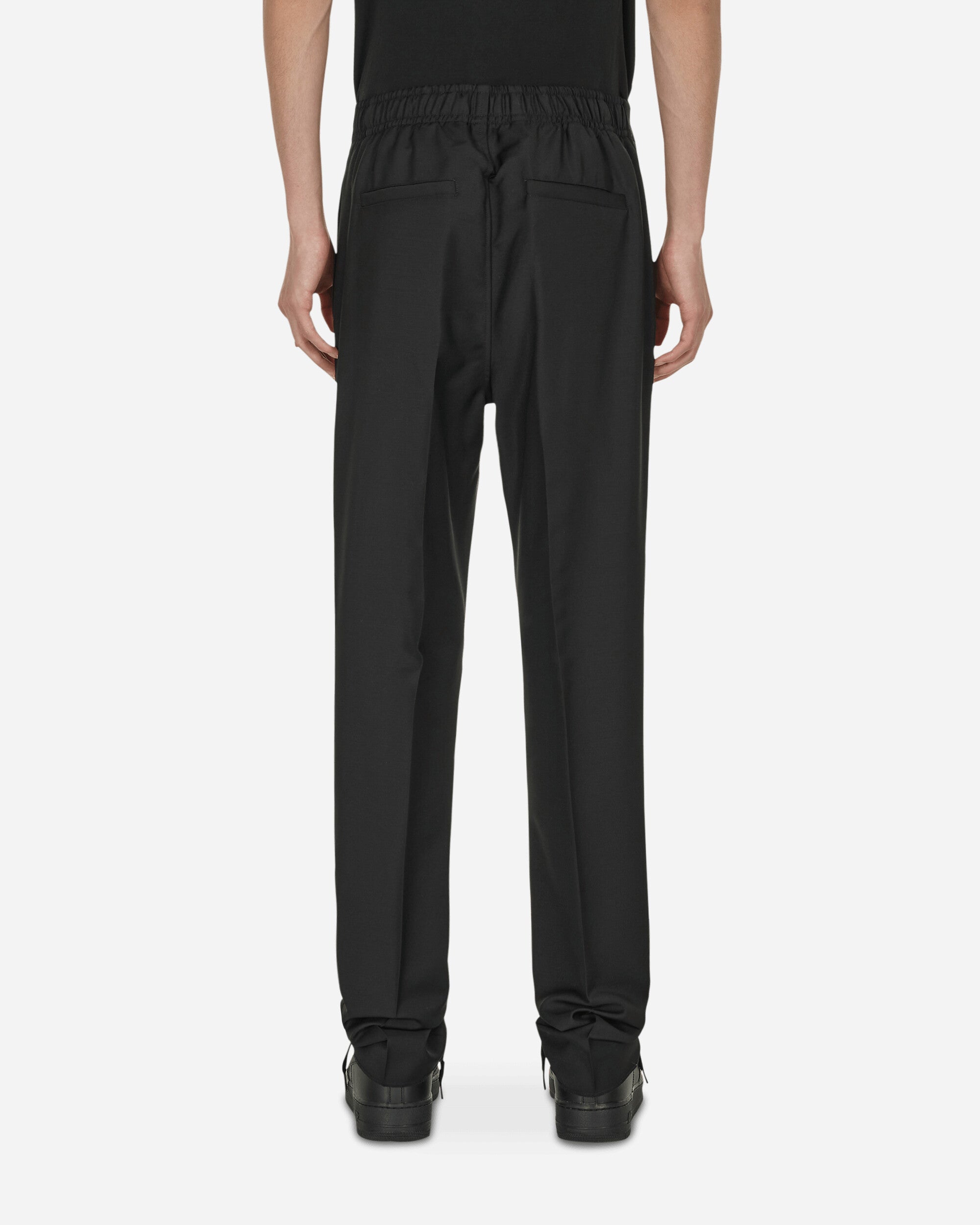 Givenchy Relax Elastic Waist Black Pants Trousers BM50TJ100H001 001