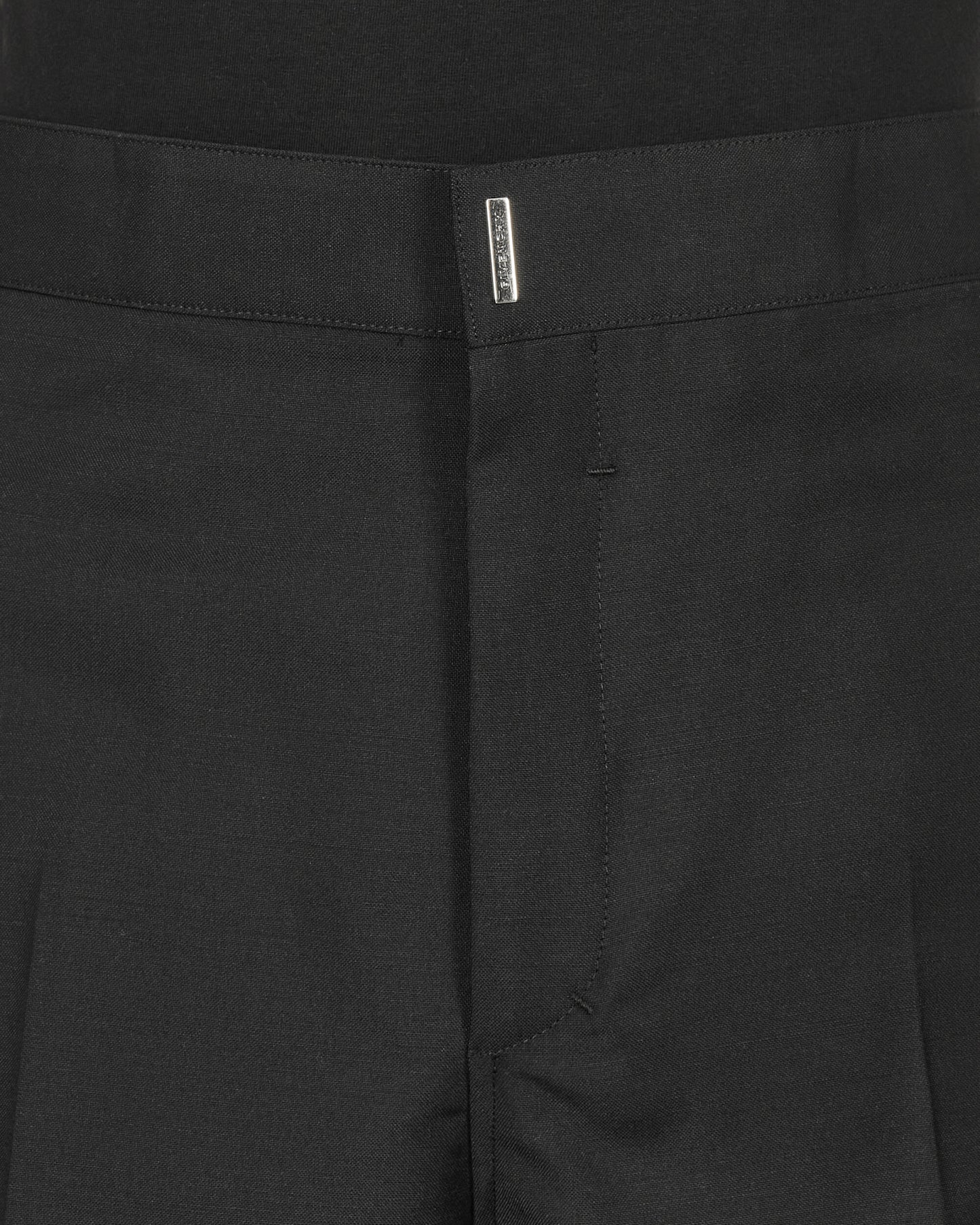 Givenchy Relax Elastic Waist Black Pants Trousers BM50TJ100H001 001